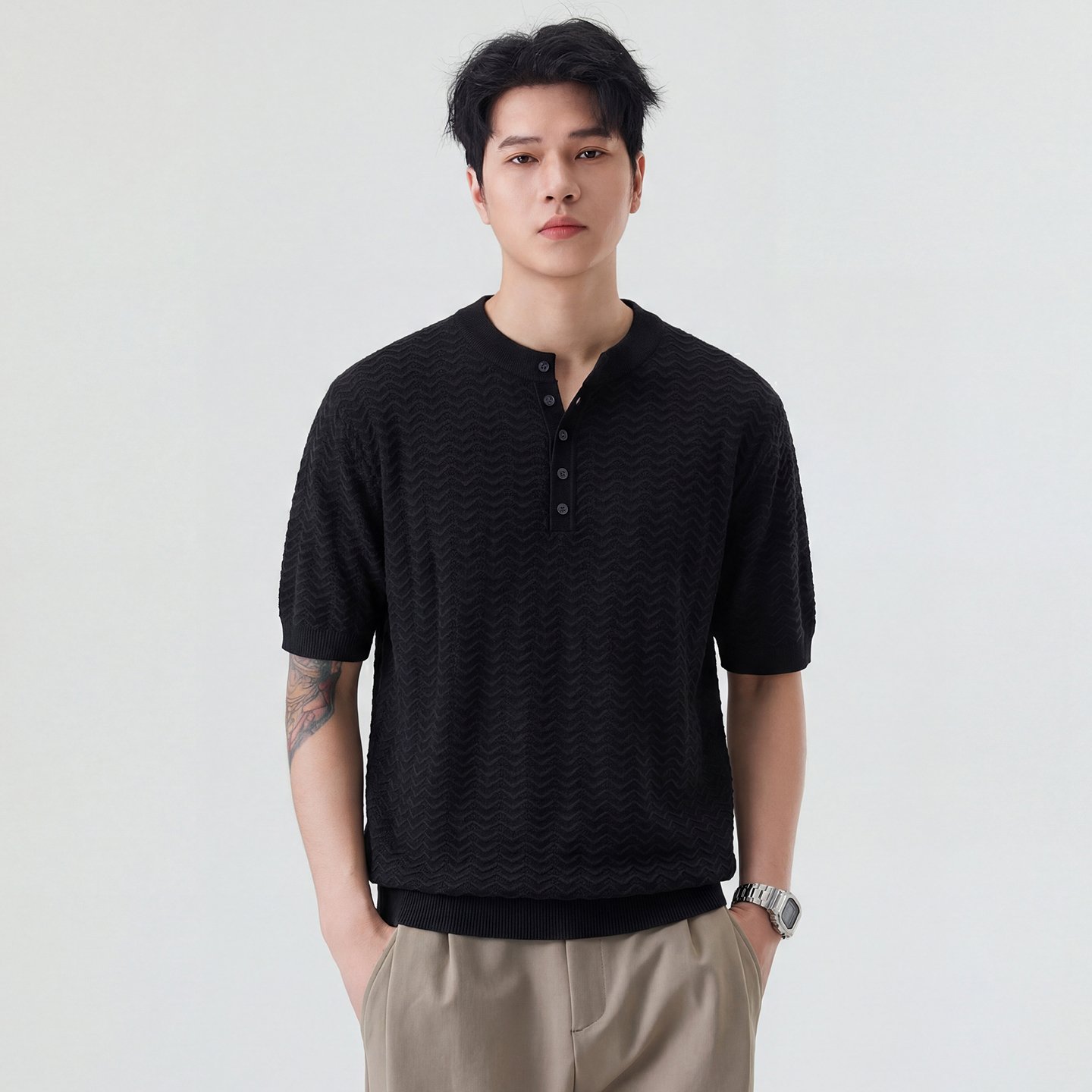 商品主图_1 men tops YSX8806 - Image 1