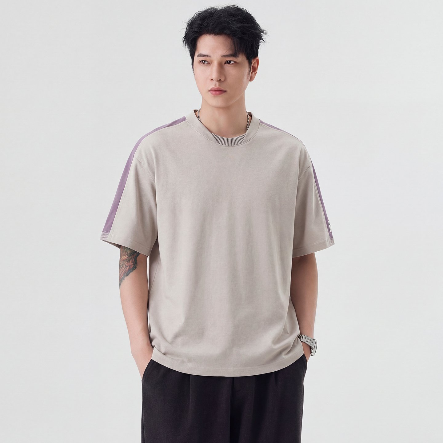 商品主图_1 men tops YSX8807 - Image 1