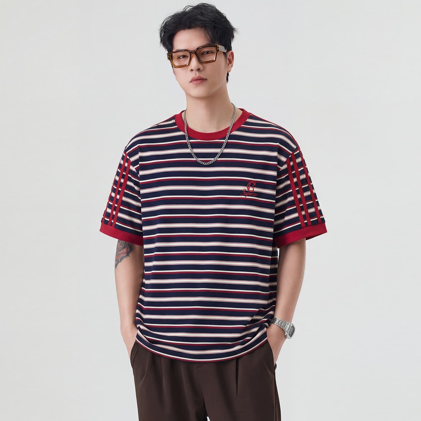 商品主图_1 men tops YSX8808 - Image 1