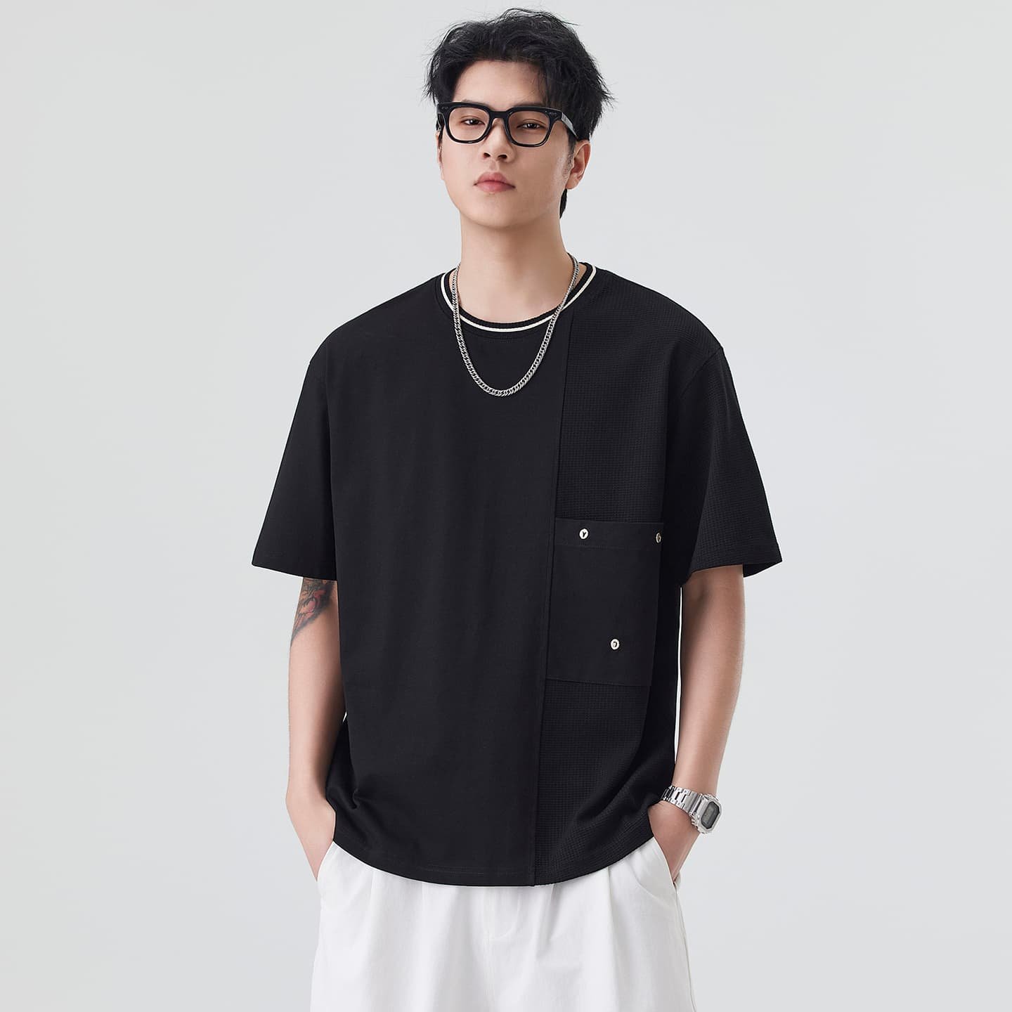 商品主图_1 men tops YSX8810 - Image 1
