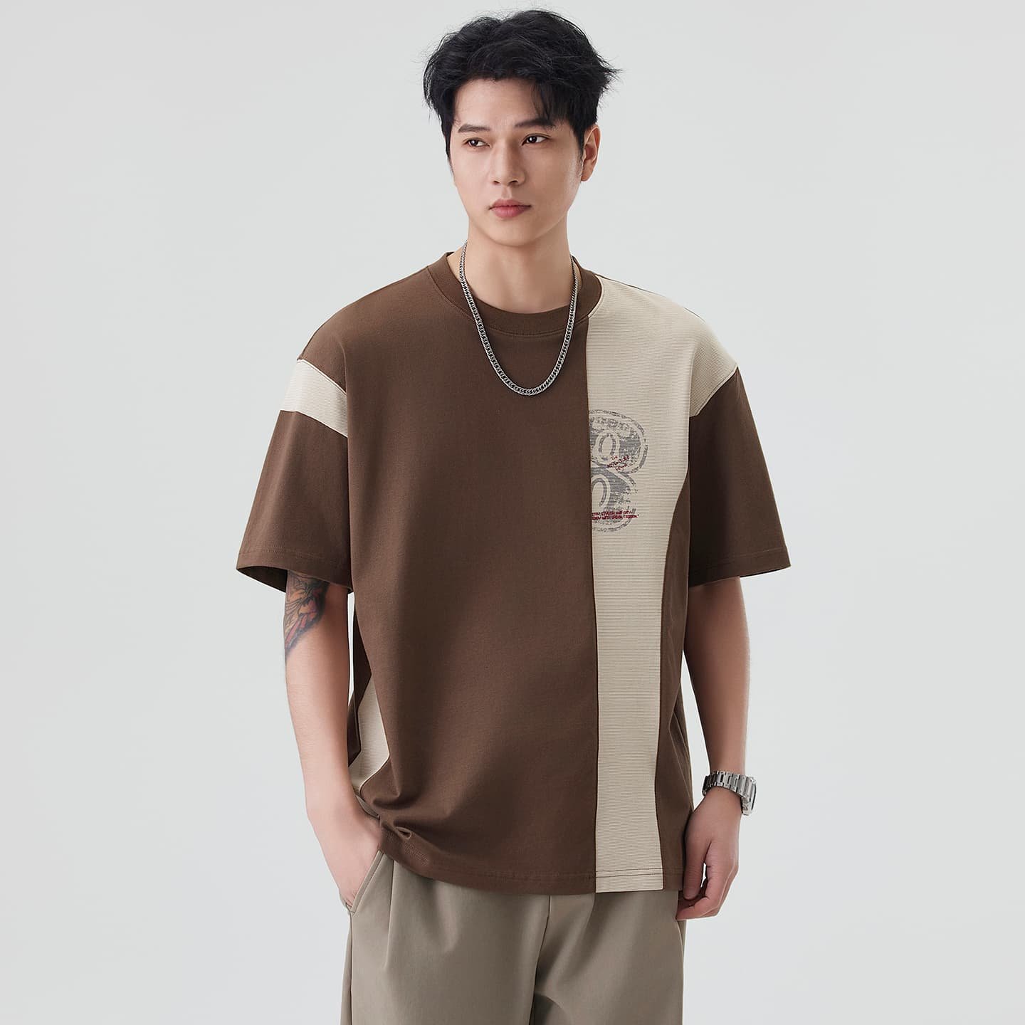 商品主图_1 men tops YSX8813 - Image 1