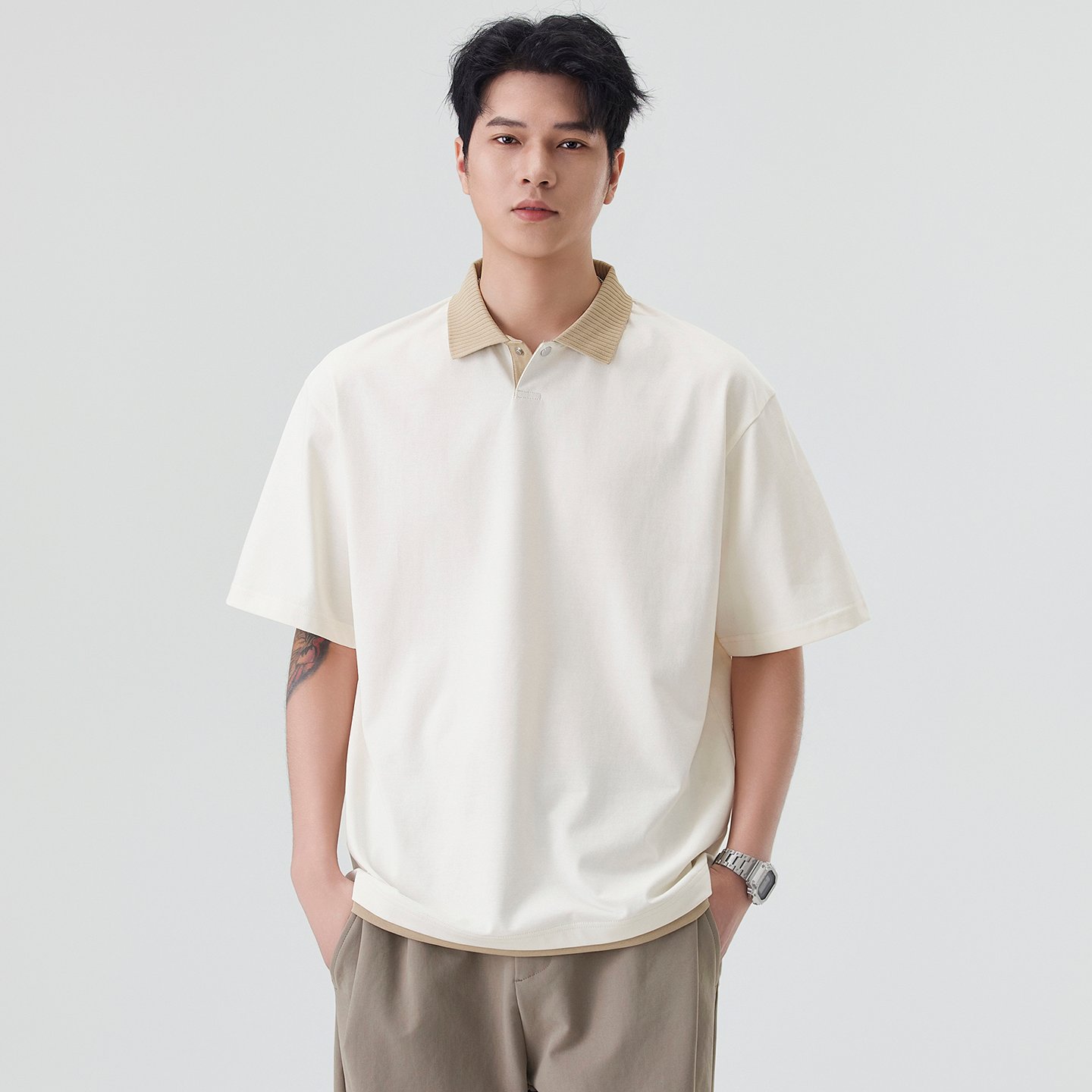 商品主图_1 men tops YSX8805 - Image 1