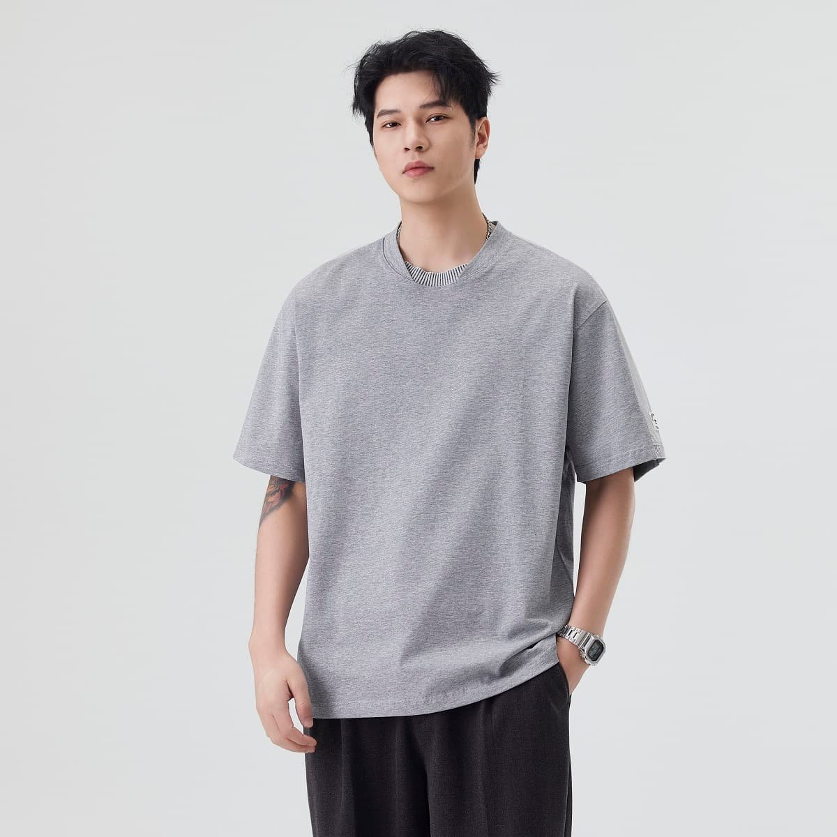 商品主图_4 men tops YSX8809 - Image 1